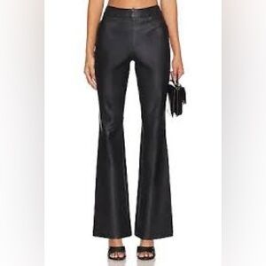 Spanx Faux Leather Flare Pants